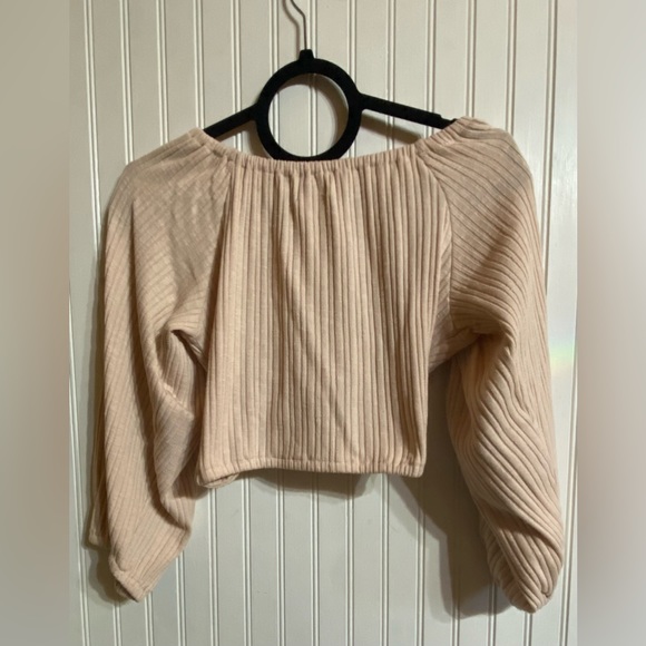 NWT L*SPACE JEMMA TOP SIZE LARGE IN SAND - Picture 5 of 8